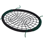 Leagan cuib oval PP negru verde